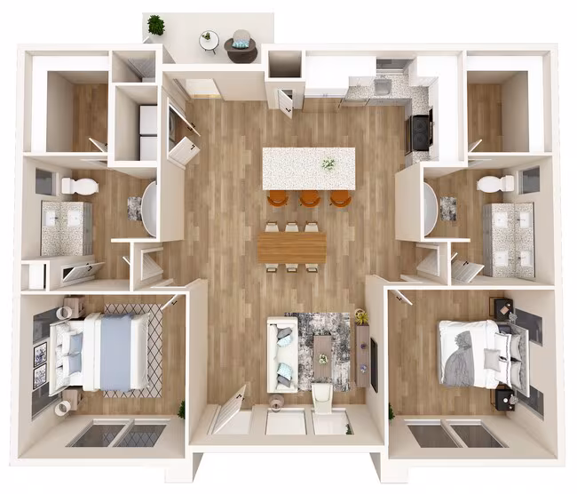 CB4-Cottage (Single Level) 1-0013 floor plan